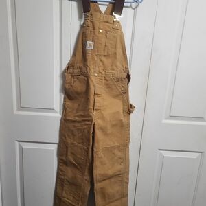 Carhartt Tan Cargo Pants Heavy-Duty Workwear